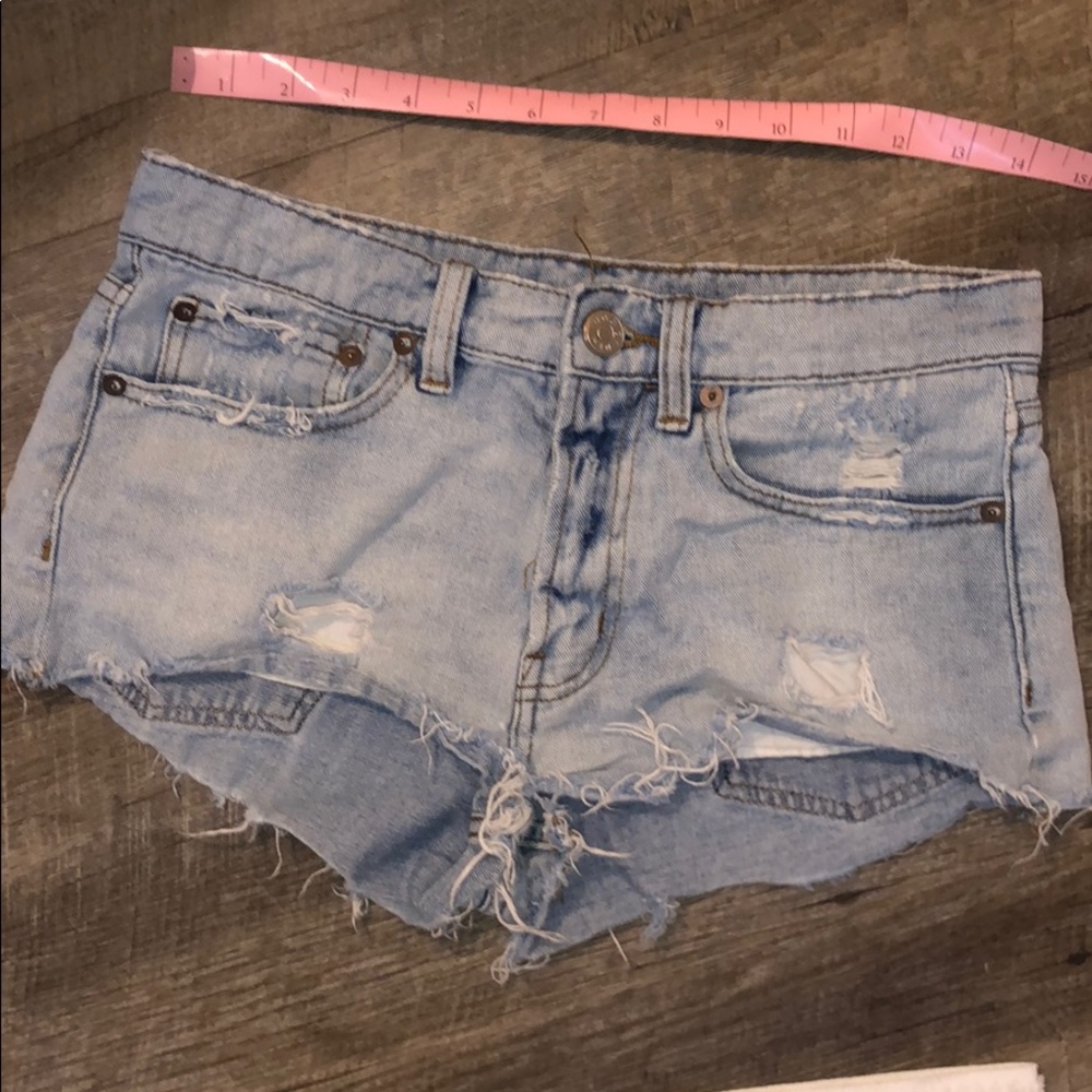 Jean shorts